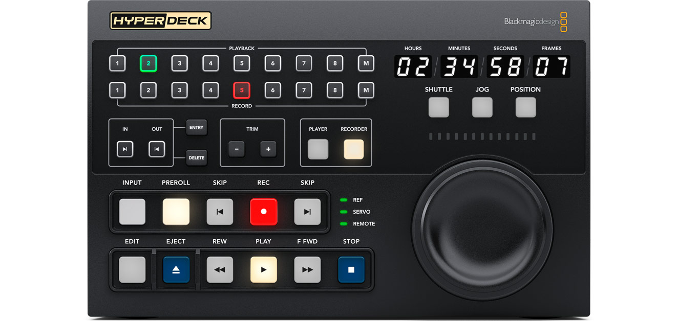 HyperDeck Extreme – Tech Specs | Blackmagic Design