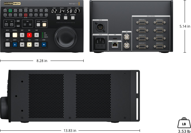 HyperDeck Extreme Control