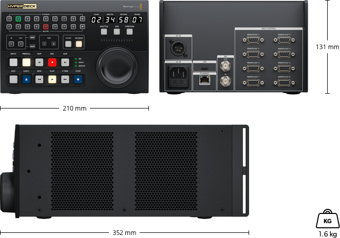 HyperDeck Extreme Control