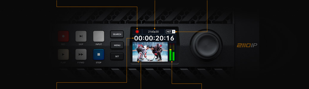 Front Panel LCD Diagram