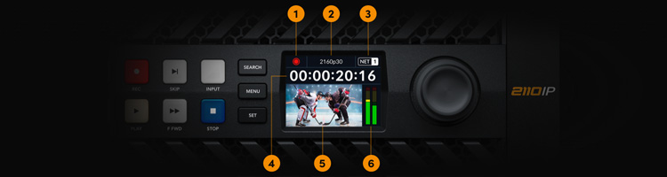 Hyperdeck Display Timecode HyperDeck ISO Recorder 100G – Blackmagic OS | Blackmagic Design