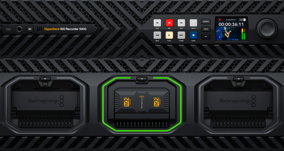 HyperDeck ISO Recorder 100G – DaVinci Resolve Replay | Blackmagic Design
