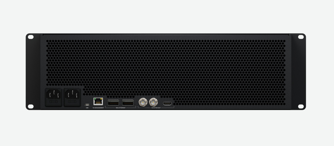 Blackmagic Media Dock Ultra Rear