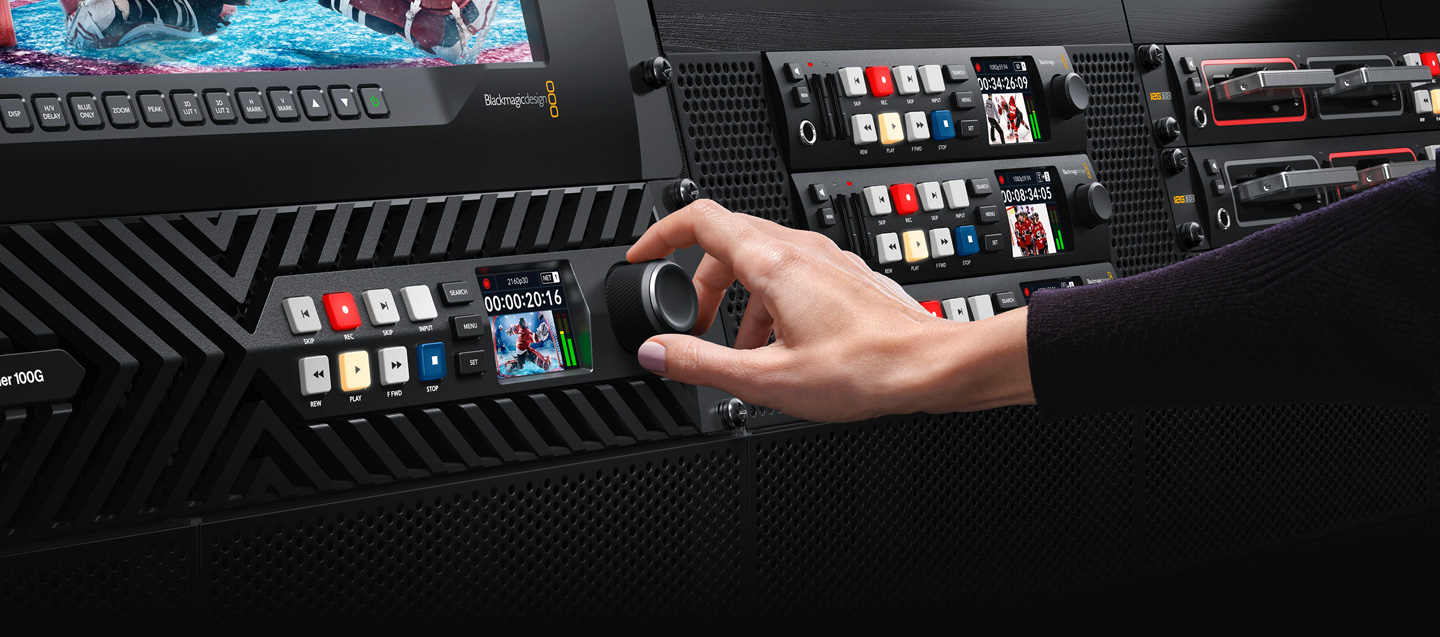 Includes Traditional RS-422 Broadcast Deck Control