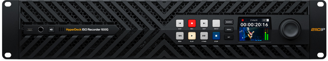 HyperDeck ISO Recorder 100G – 技术规格 | Blackmagic Design
