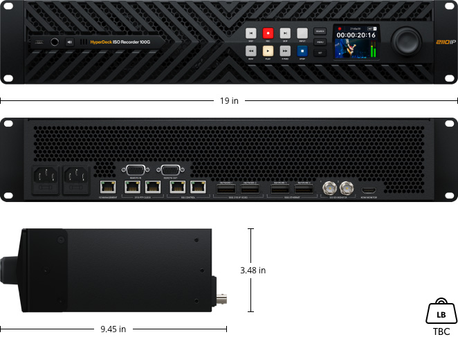 HyperDeck ISO Recorder 100G