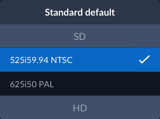 Default Standard