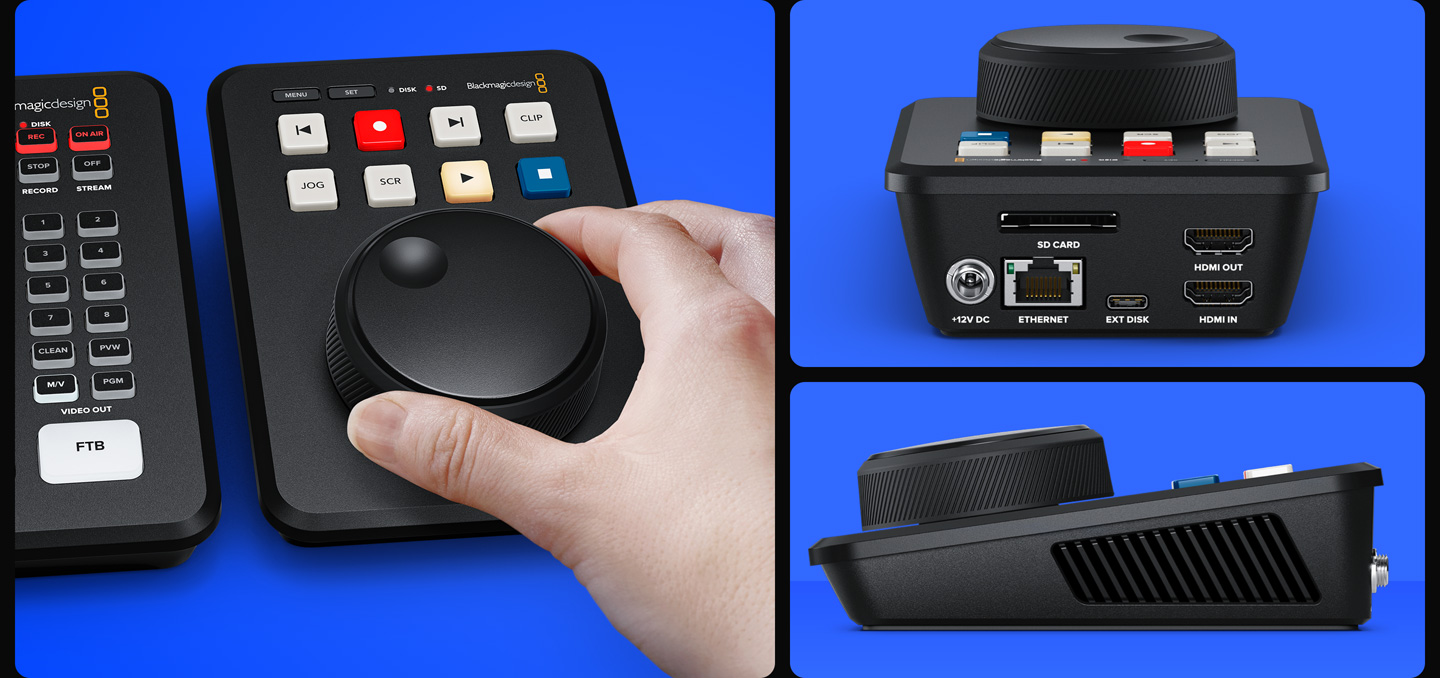 Купить видеорекордеры Рекордер-плеер-суфлер Blackmagic HyperDeck ...