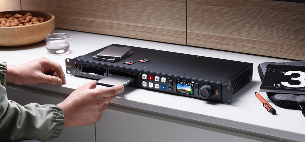 Lecteur Enregistreur vidéo Blackmagic HyperDeck Studio HD Mini 1080p