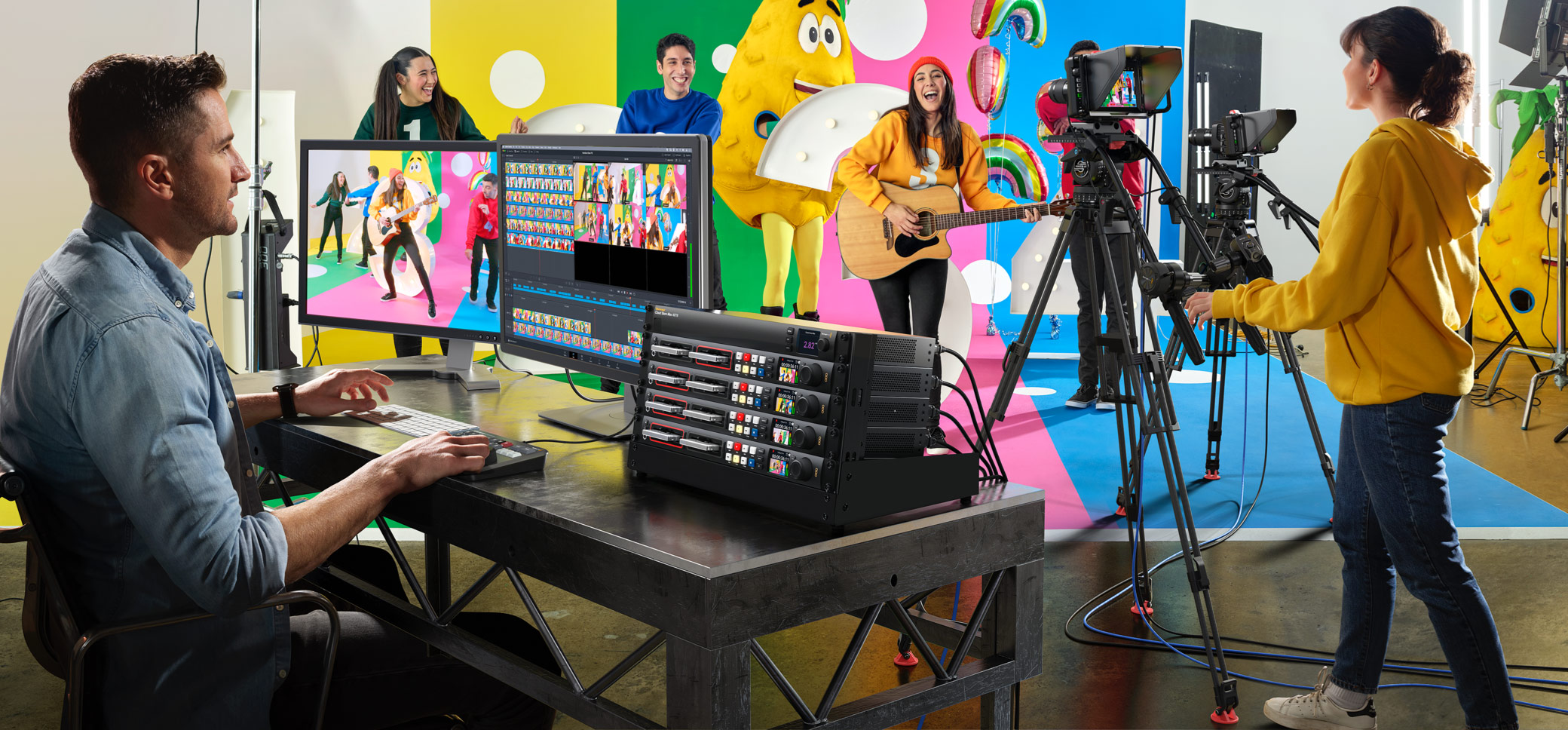 HyperDeck DaVinci Resolve Replay 即時運動回放