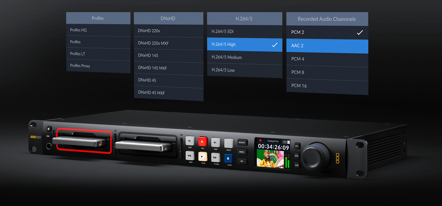 Blackmagic Design Hyperdeck Studio HD Plus - CreatAV