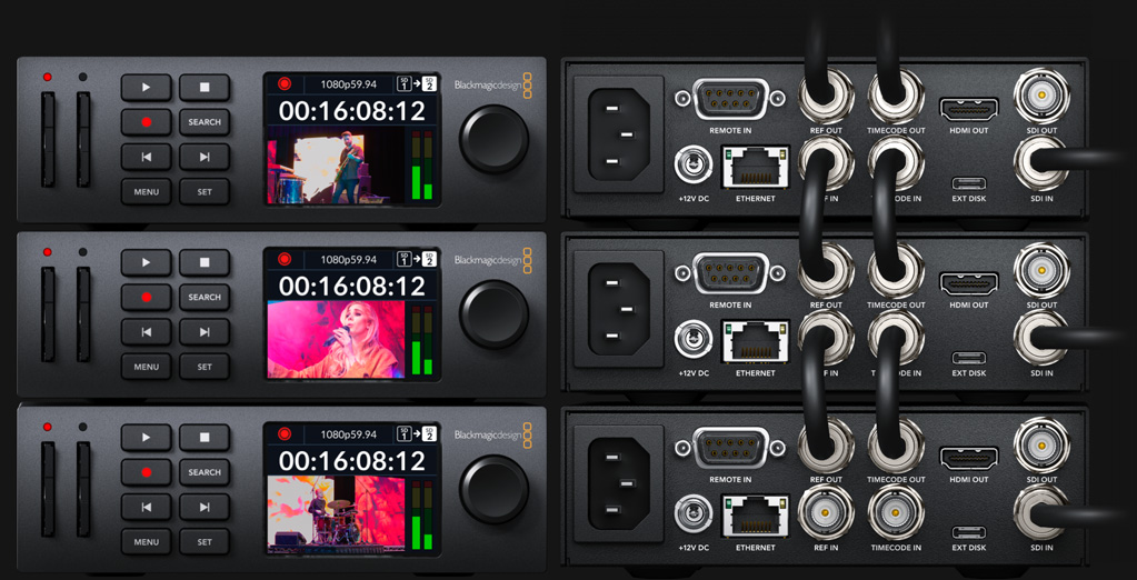 HyperDeck Studio – Blackmagic OS