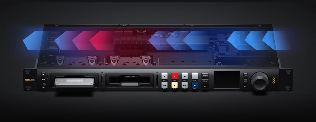Blackmagic HyperDeck Studio HD Plus - Video Recorder - Avacab