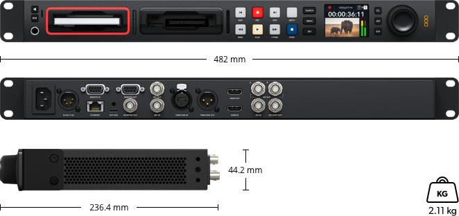 HyperDeck Studio – 仕様 | Blackmagic Design