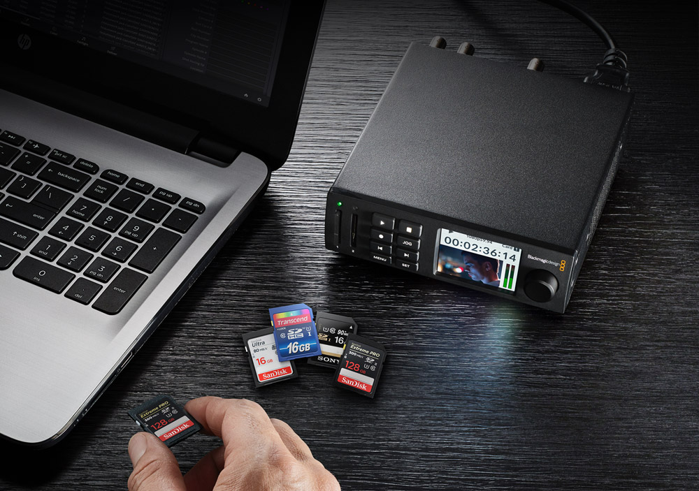 Records to High Speed SD Cards