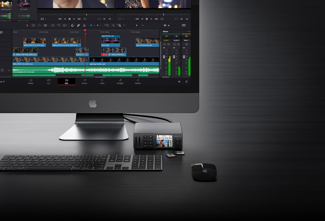 Supports ProRes and DNx