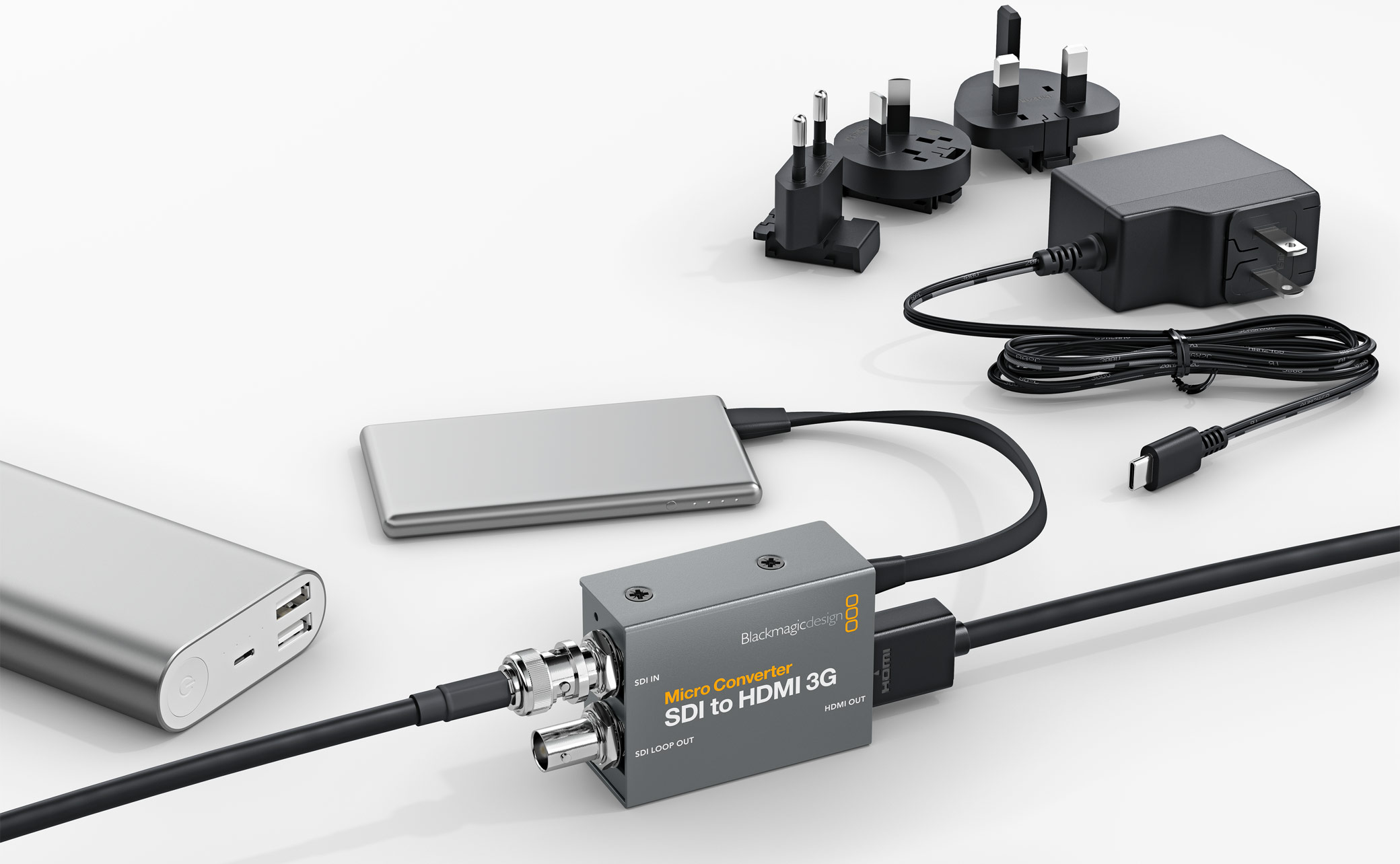 Micro Converters USB 供電