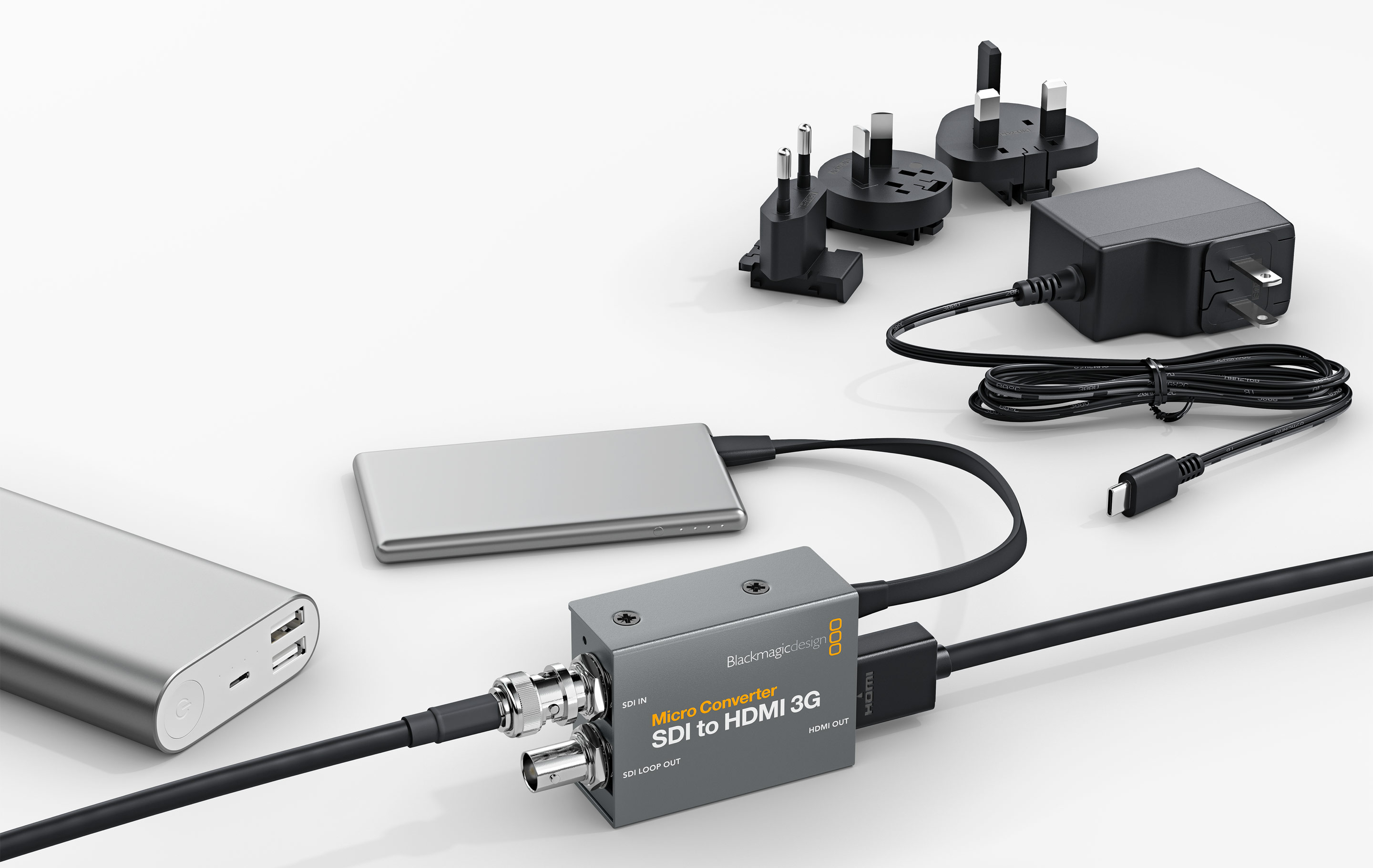 Blackmagicdesign Converter SDI to HDMI ⑤ Blackmagic Micro Converter SDI to HDMI 3G with Power Supply
