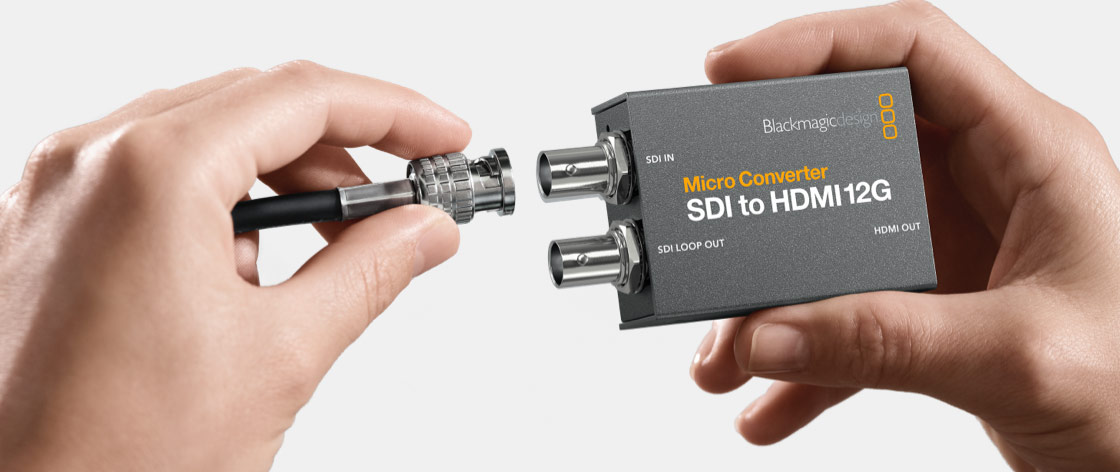How To Get Micro Converters Fast Micro Converters | Blackmagic Design