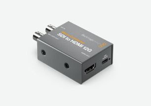 微转换器SDI到HDMI 12G wPSU