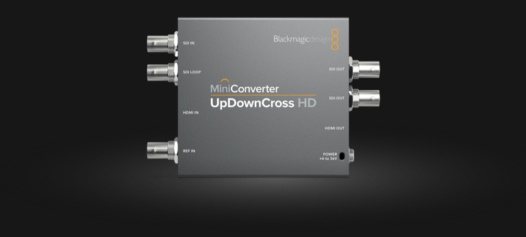 Blackmagic Design CONVCMIC/HS12G/WPSU Micro Converter HDMI to SDI 12G 