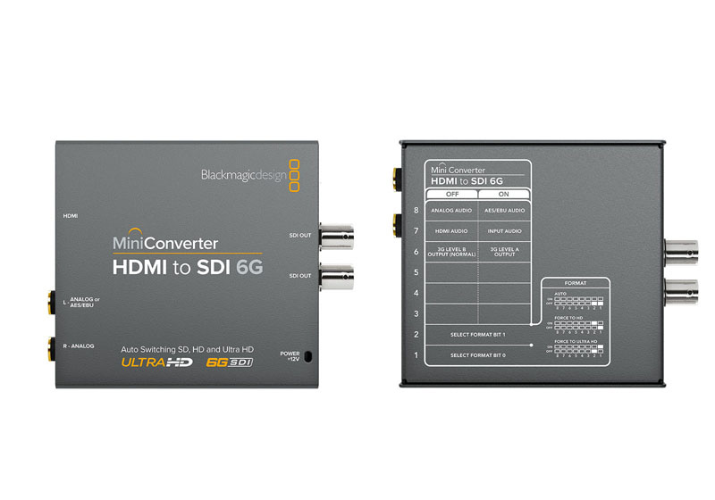 Blackmagic Mini Converter HDMI to SDI 6G