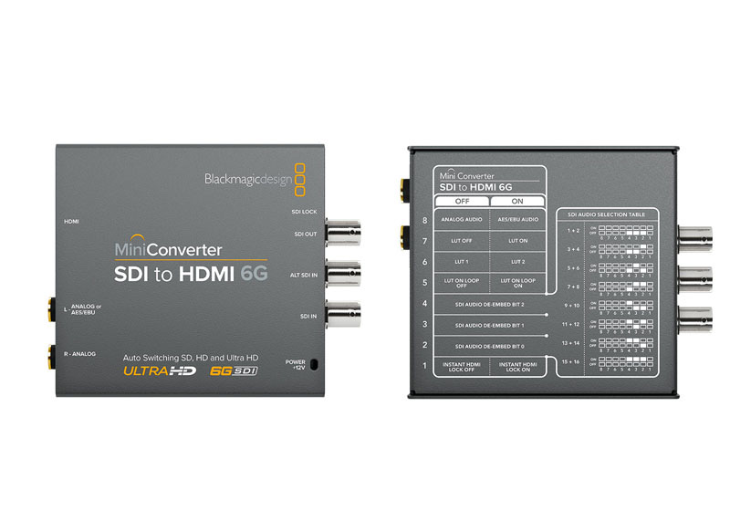 Wandler für 15mm Rods Lanparte SDI-HDMI-C HD-SDI zu HDMI Konverter EQM82 
