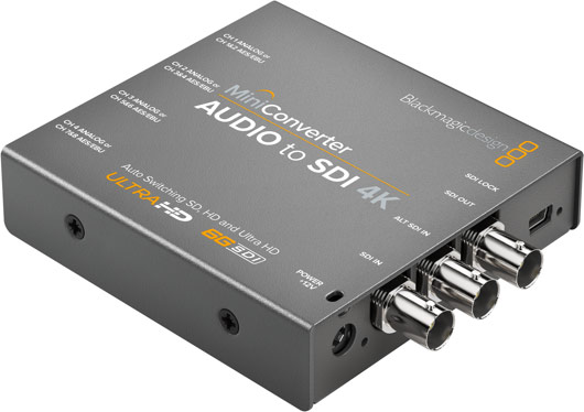 Mini Converter Audio to SDI 4K