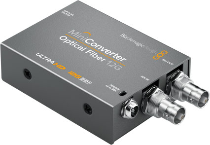 Mini Converter Optical Fiber 12G
