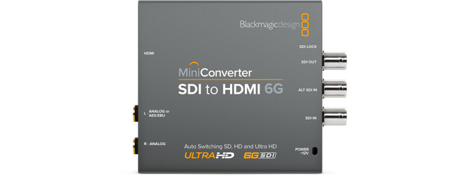 7,380円Blackmagic Design SDI to HDMI 6G コンバーター