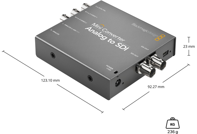 Mini Converter Analog to SDI