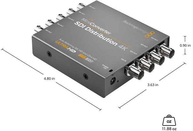 Mini Converter SDI Distribution 4K