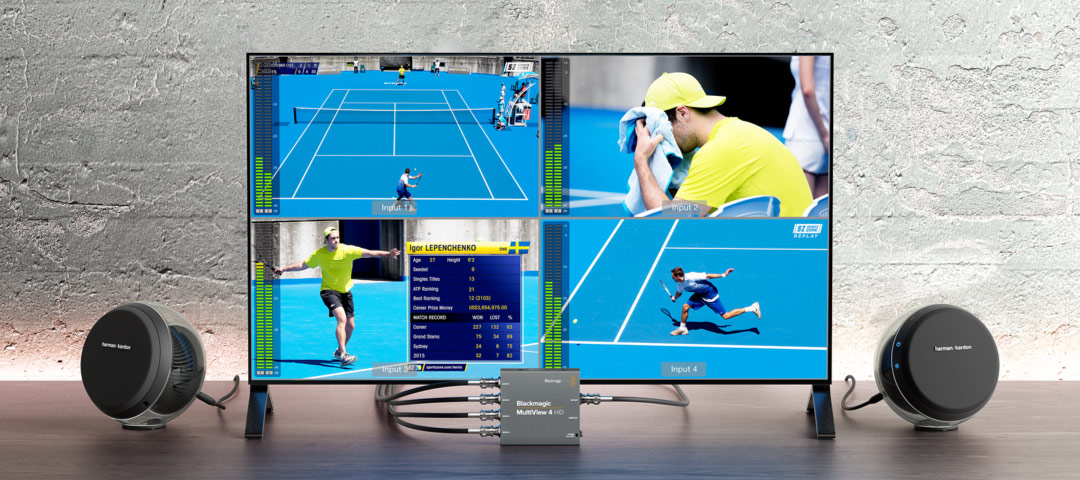 Color Computer Multivue MultiView | Blackmagic Design