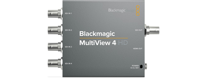 Blackmagic Design MultiView 4 HD Hire - Offshoot Rentals Melbourne