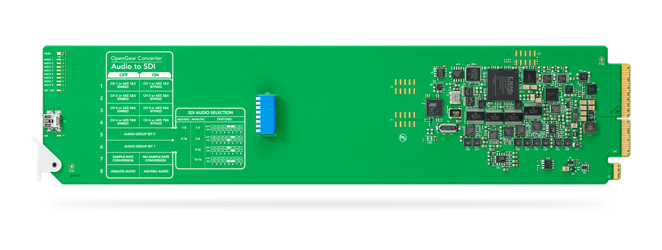 OpenGear Converter Audio to SDI