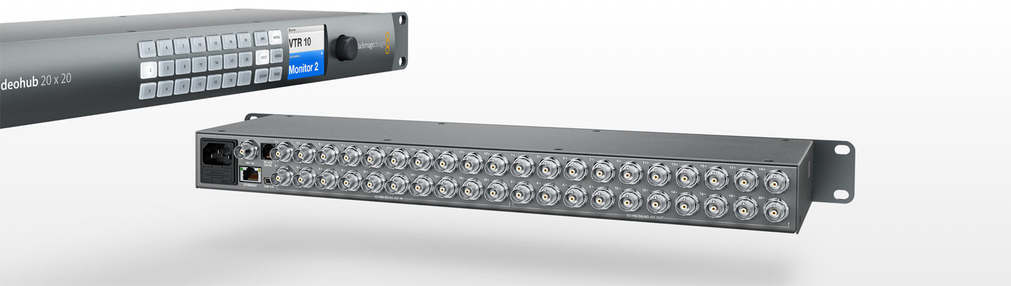 Blackmagic Design Smart Videohub CleanSwitch 12x12 智慧矩陣式交換