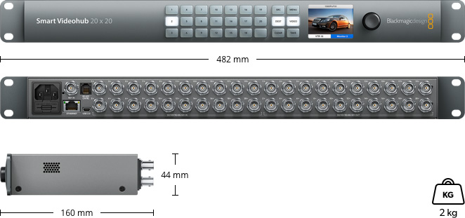 Smart Videohub 20x20