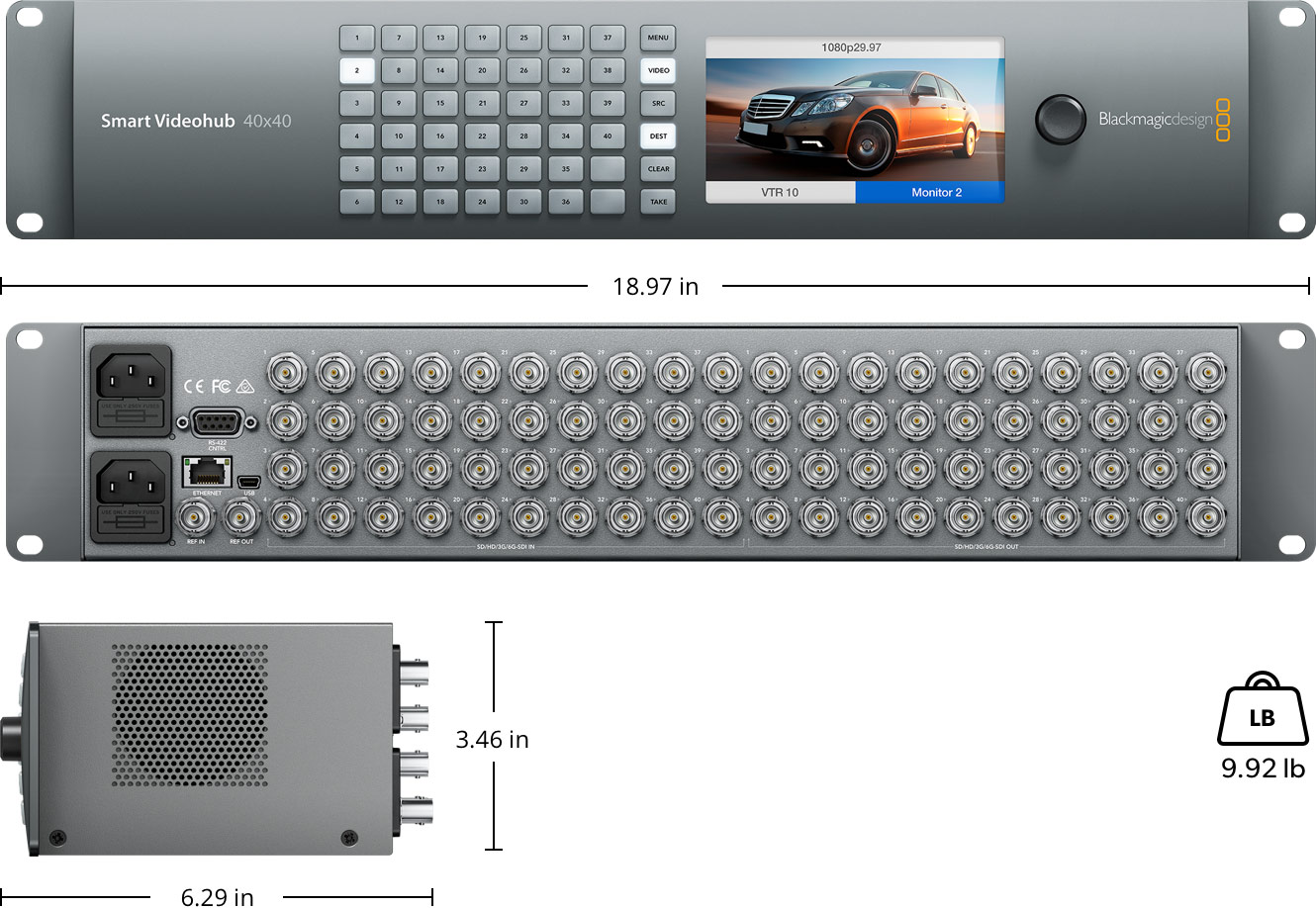 Smart 40. Blackmagic Smart VIDEOHUB 40x40. Blackmagic Design Smart VIDEOHUB 40x40 коммутатор. Blackmagic Smart VIDEOHUB 40x40 - 24 0000. Blackmagic 40 x40.