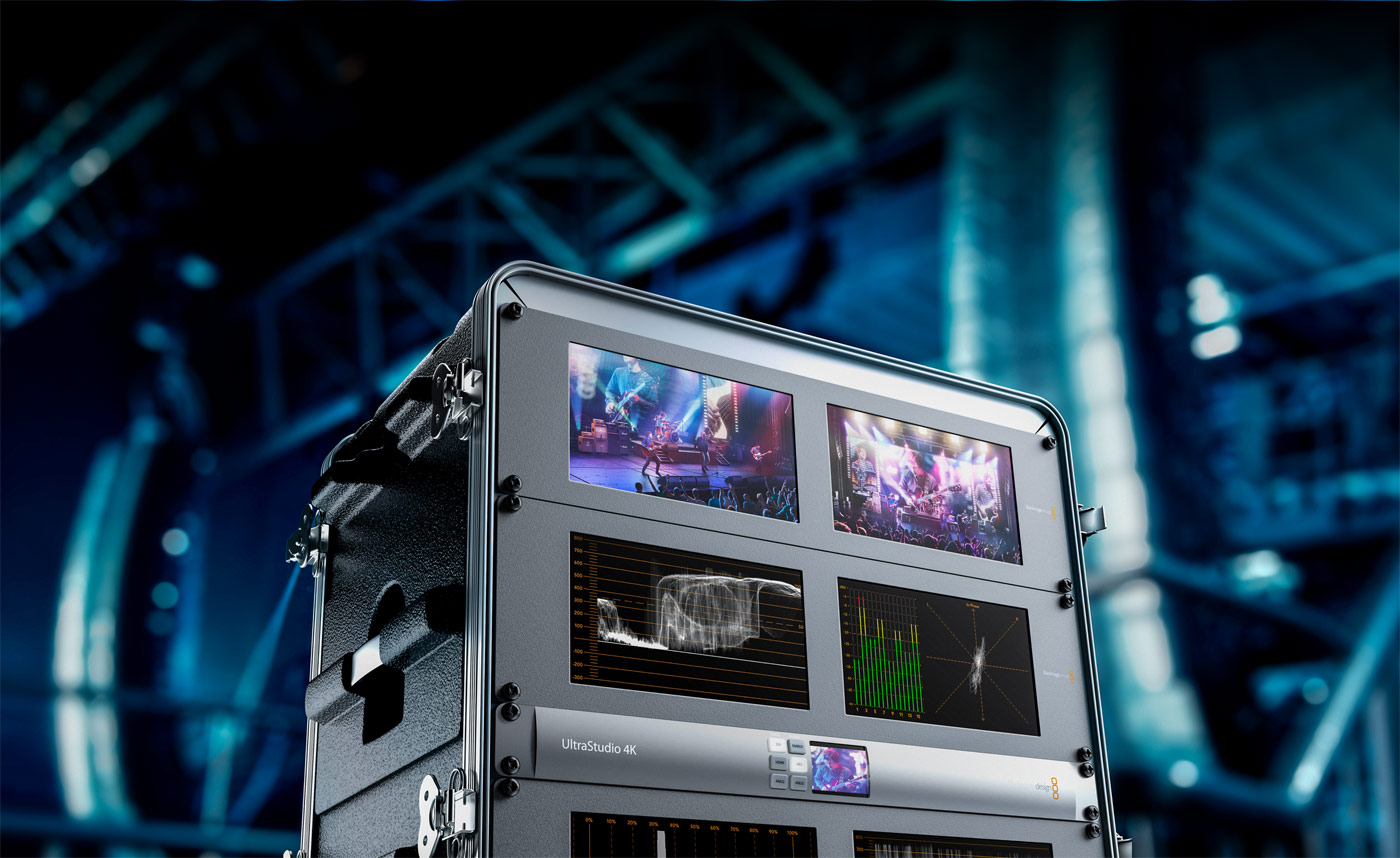 blackmagic rack mount monitor