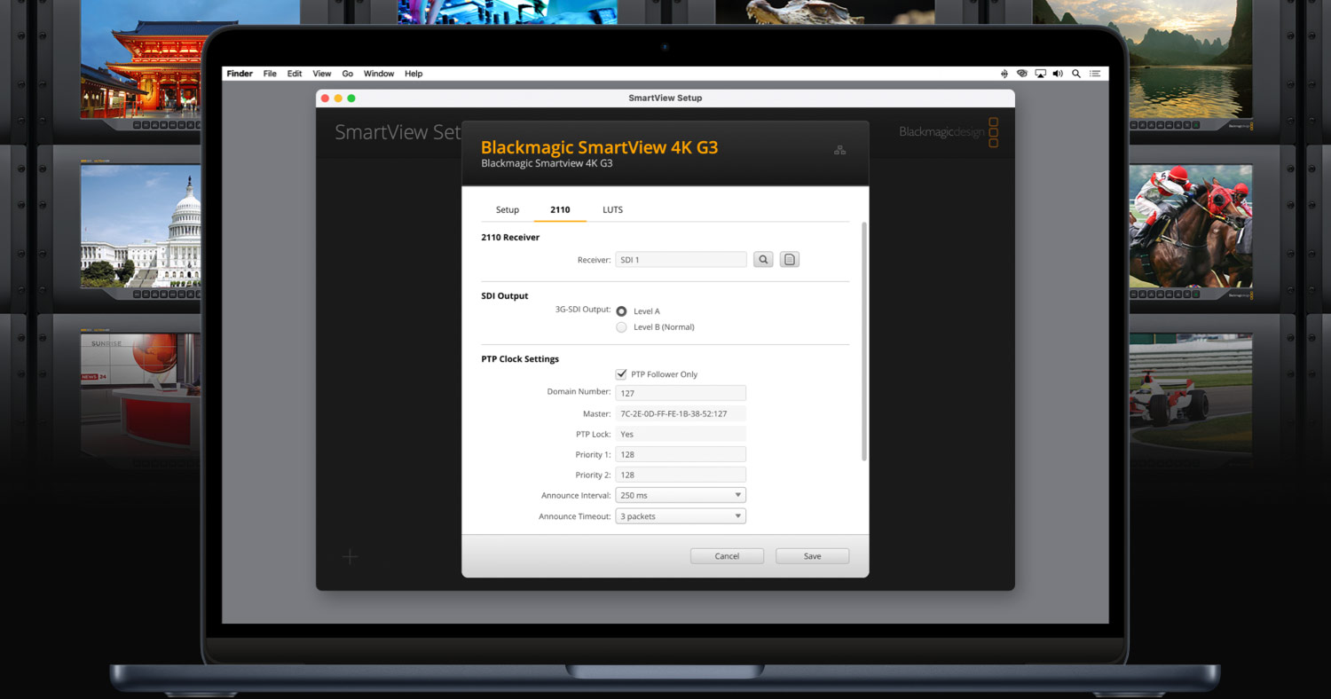 Smartview Camera Software SmartView 4K | Blackmagic Design