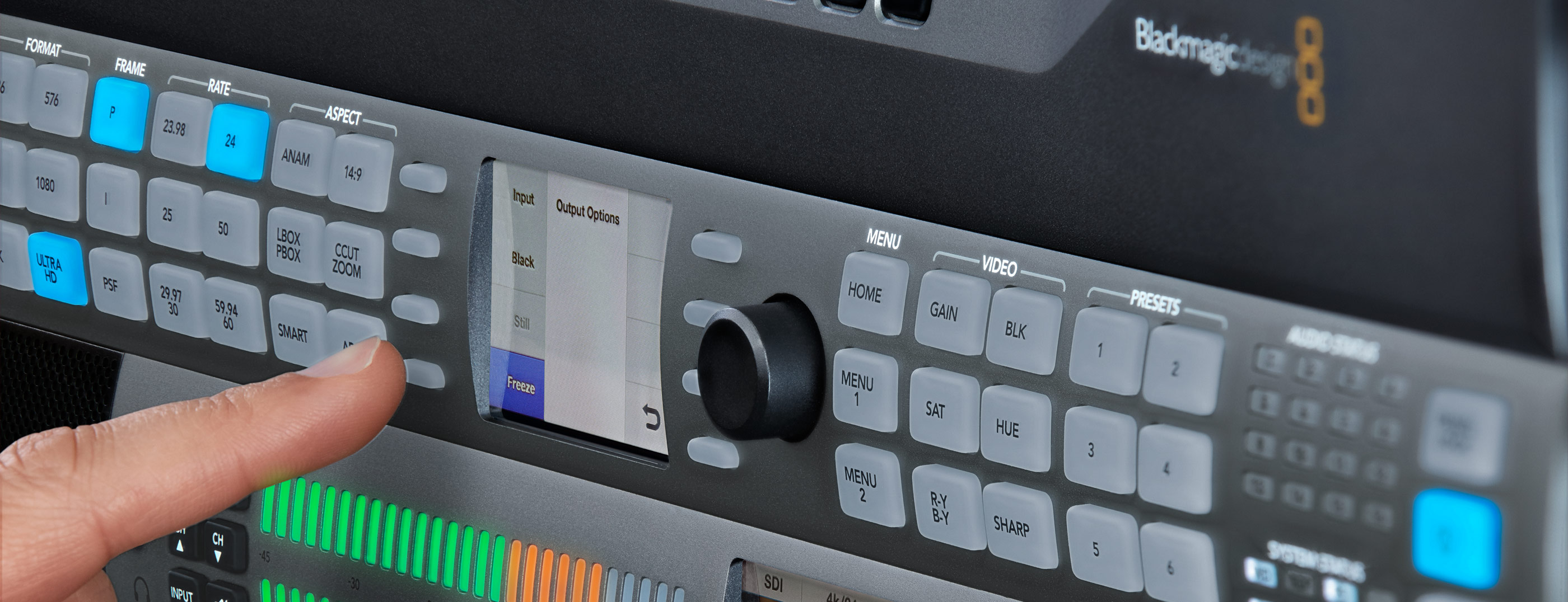 Blackmagic Design Pro Convertisseur Teranex Mini Analogique à SDI 12G Blackmagic Design Pro Convertisseur Teranex Mini Analogique à SDI 12G