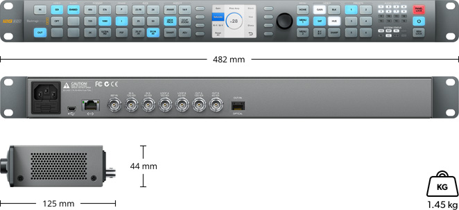 人気の雑貨がズラリ！ エムティーイーBlackmagic Design ブラックマジックデザイン キャプチャー 再生デバイス Teranex 2D  Processor