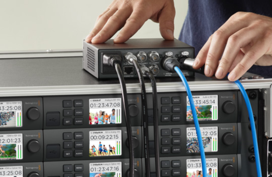 Blackmagic Teranex Mini Smart Panel - Cyber Farm Blackmagic Teranex Mini Smart Panel - Cyber Farm