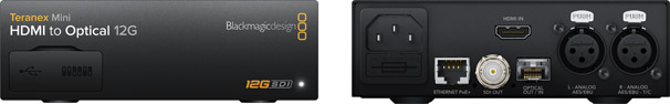 Teranex Mini HDMI to Optical 12G