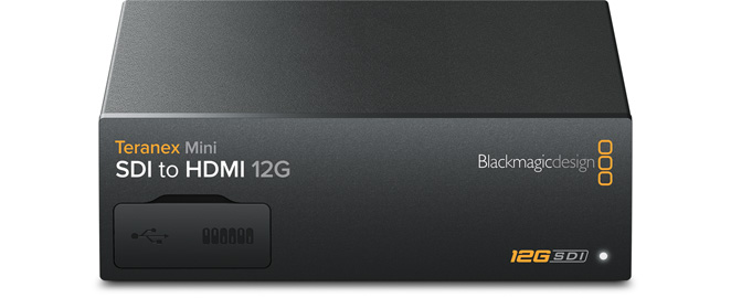 先月新品で購入しましたブラックマジックコンバータ　HDMI to SDI 12G