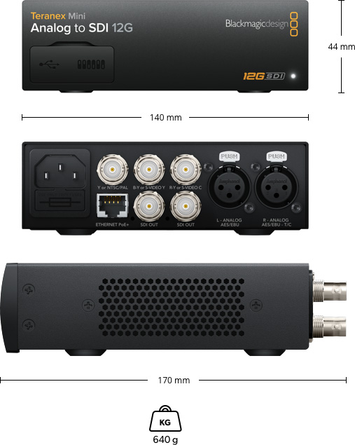 Teranex Mini - Analog to SDI 12G