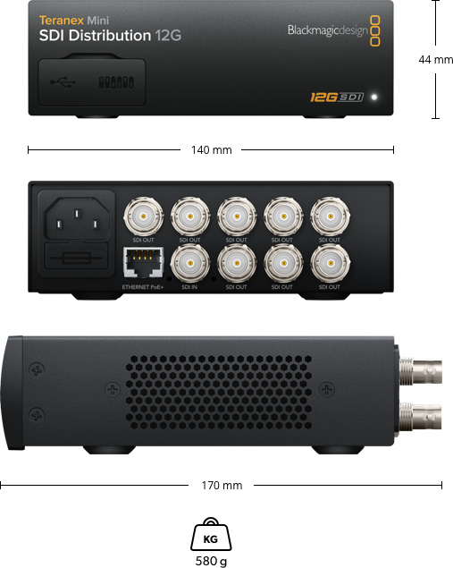 新素材新作 うきうき輸入市場Blackmagic Design Teranex Mini SDI アナログ 12G SD HD Ultra  対応コンバータ