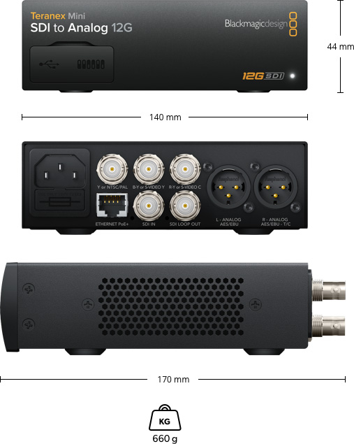 Teranex Mini - SDI to Analog 12G
