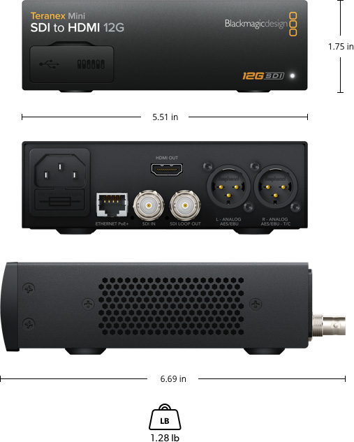 Teranex Mini SDI to HDMI 12G