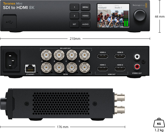 Teranex Mini SDI to HDMI 8K HDR